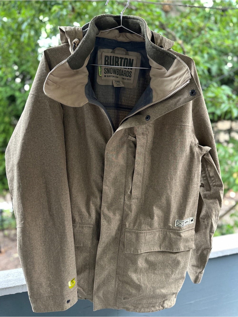 Burton Men's Brown Snowboard Jacket